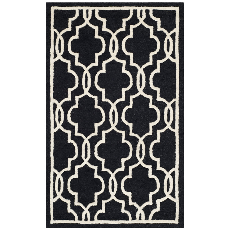 Cannen Hand Tufted Wool Geometric Rug