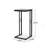 Essex Modern Black MDF and Metal End Table Set of 2 by Christopher Knight Home