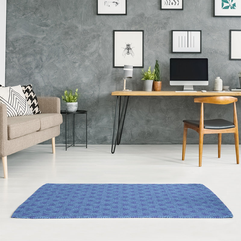 Jordao Geometric Indoor Rug, Rectangle 5' x 7'