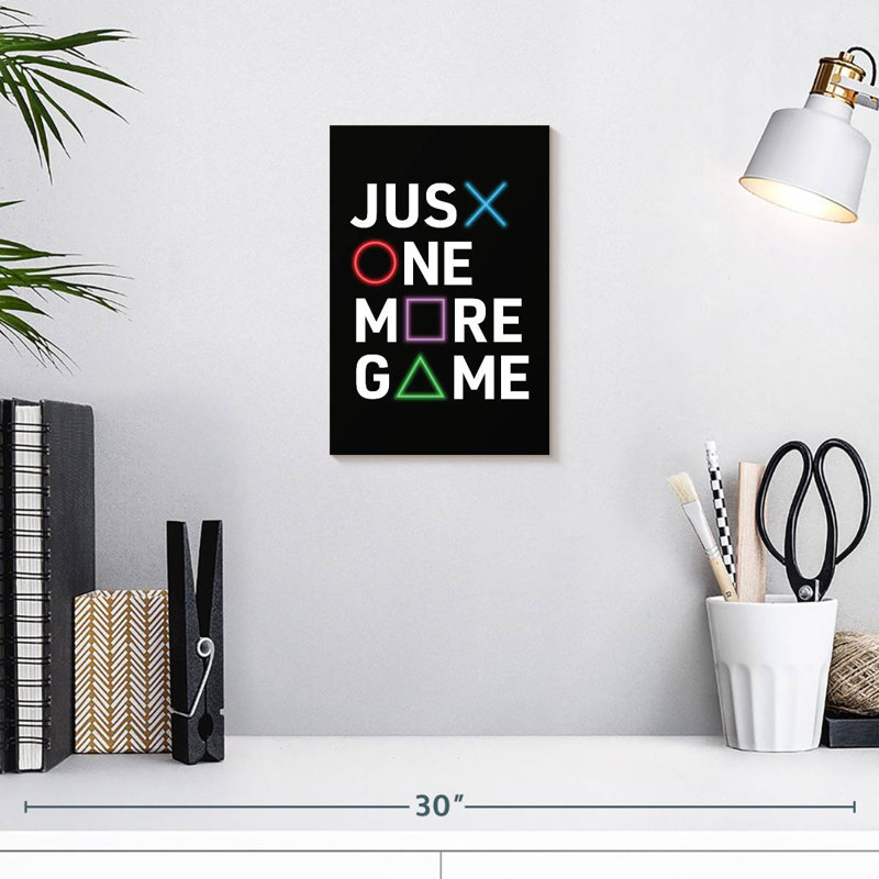 Kema Just One More Game, 12" H x 8" W