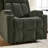 31.5'' Wide Modern Manual Recliner Chair With Dual Cup Holders And Overstuffed Backrest-2028895450