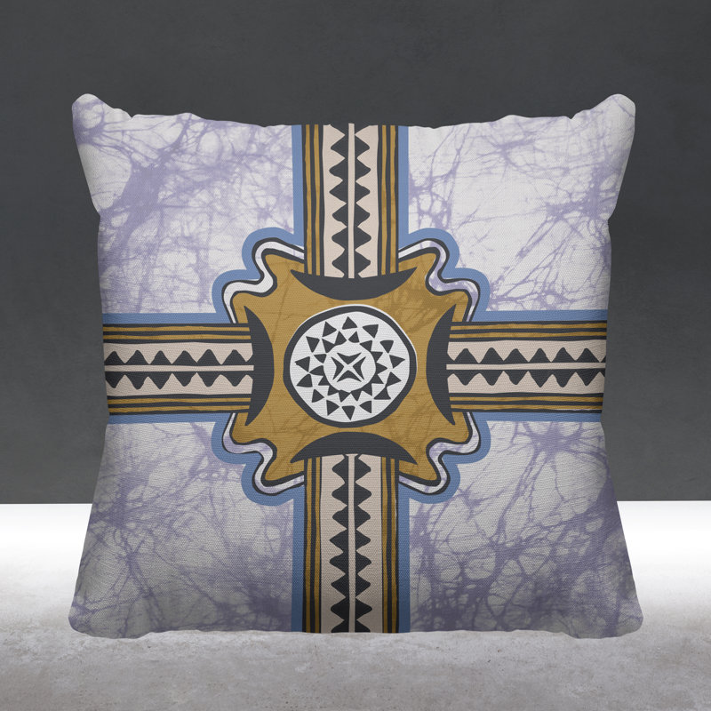 Housse de coussin Bowie Tribal, 20 po X 20 po