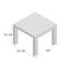 Cambridge Distressed Teak Side Table by Havenside Home