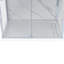 Ensemble de douche rectangulaire réversible encadré l 48 po x P 32 po x H 79,2 po Dreamwerks Bristol -108068096