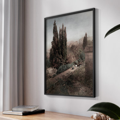 «Vintage Landscape Cxxxiii» sur papier