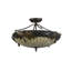 Rustic Lodge 2 - Light Semi Flush Mount