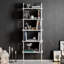 Iker 174cm H x 60cm W Stainless Steel Ladder Bookcase-1252873200