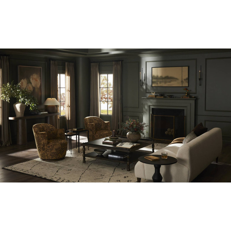 Kent Sofa, Dulane Mahogany Top Grain Leather