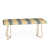 Gris / orange / jaune / ikat