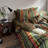 Vintage 3-Piece Cotton Duvet Cover Set With Pillow Shams-122511964-122805757