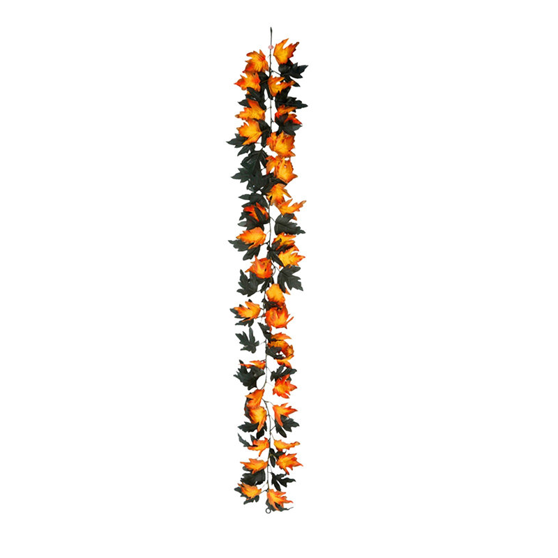 Fausse feuille d'érable Halloween Home Decor, Multi-couleur