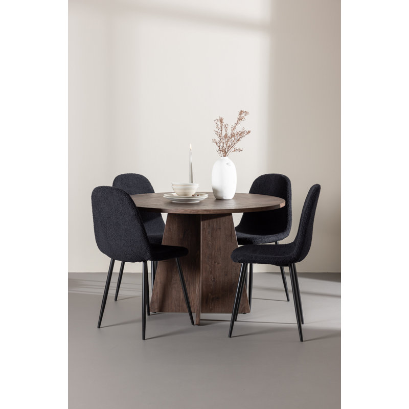 Kangley 4 - Person Dining Set