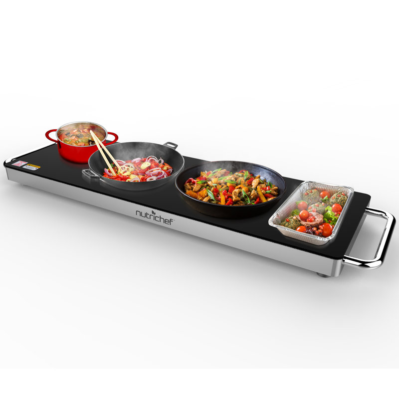 NutriChef Acier inoxydable 0,5 - 1,25 réchauds, réchauds, brûleurs et services
