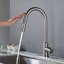 Robinet de cuisine tactile avec douchette extractible-125363758