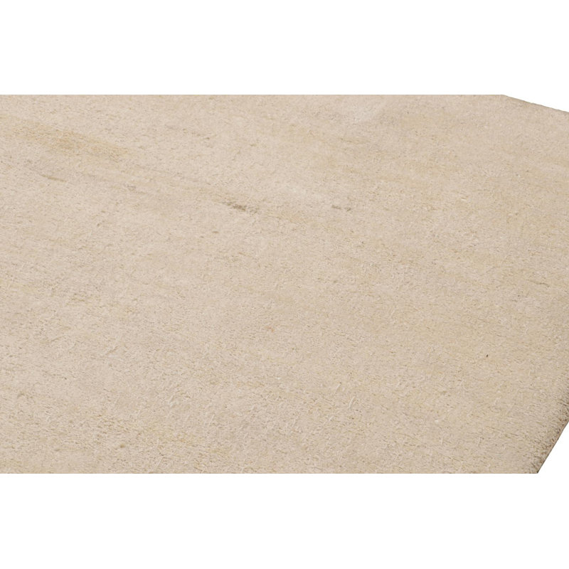 Textural Handmade Kilim Silk Striped Area Rug, Runner 6' x 9'