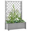 Grinstead Raised Flower Bed with Trellis