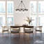 Lustre 9 lumières façon bougie Devon Park-63573971