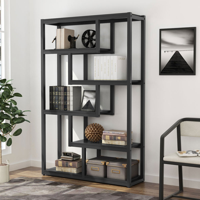 Glenside Etagere Bookcase, Black