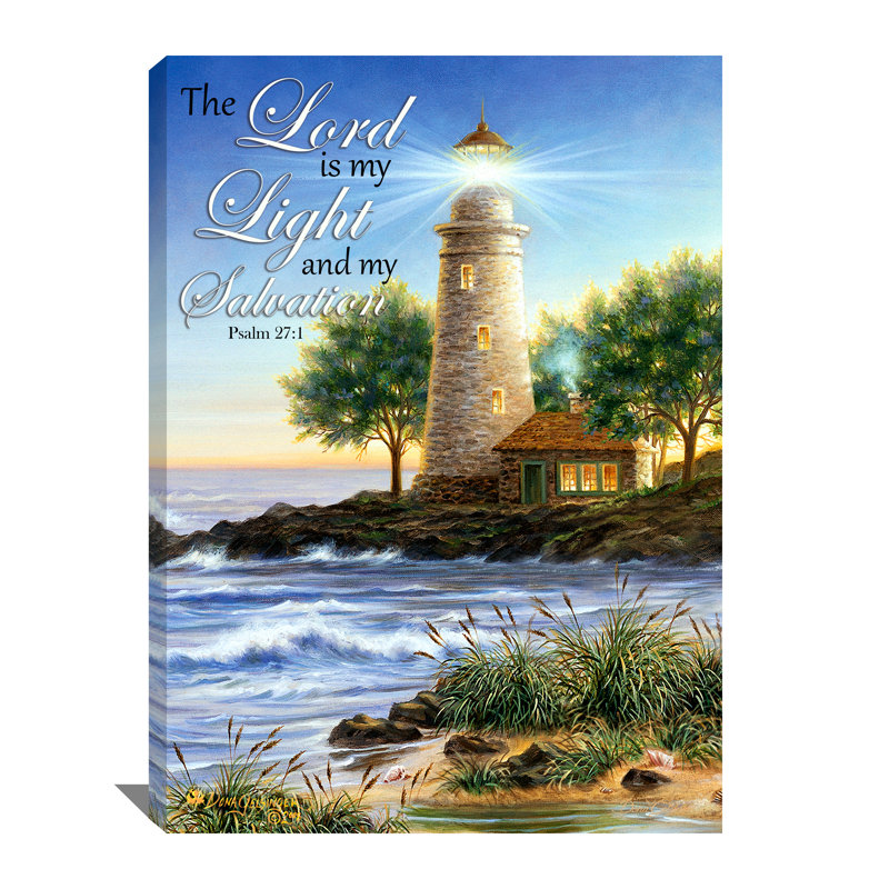 Beacon of Joy, art mural sur toile, H 25 po x l 18 po x P 1 po
