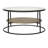 Hensley Frame Coffee Table with Shelf