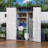 4.5 Ft. W X 2.5 Ft. D Resin Storage Shed with Shelves