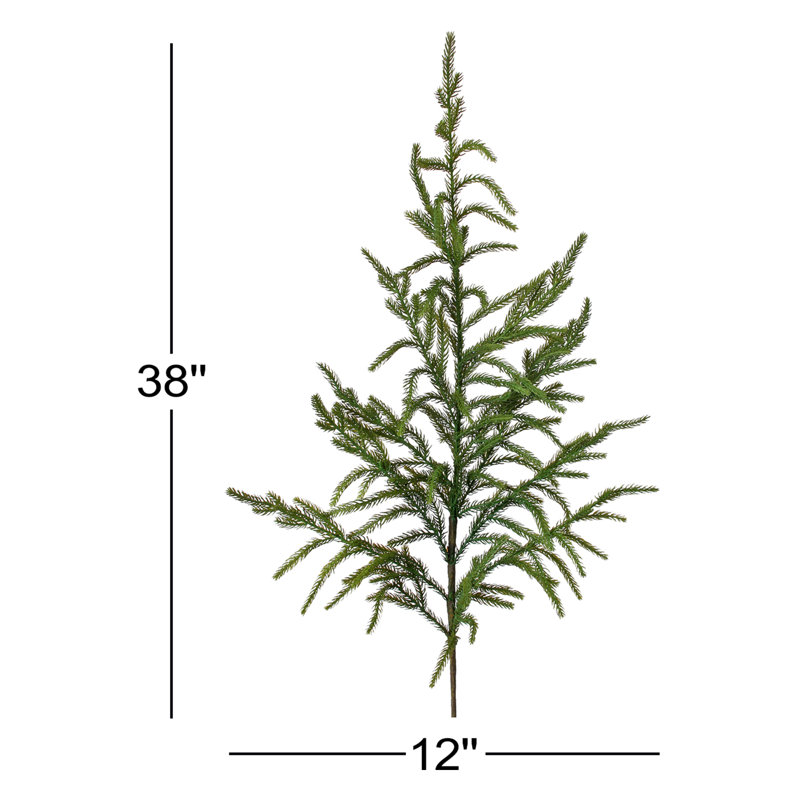 Ensemble de 4 branches de pin artificielles