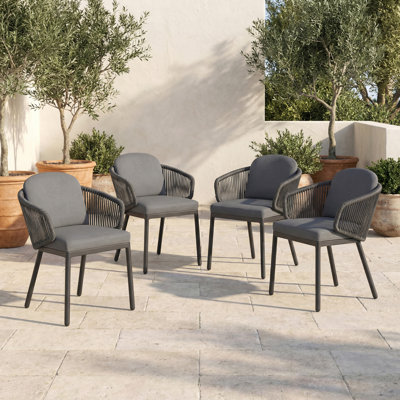 Outdoor Patio Dining Chair Set