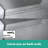 Rain Rock Trim Flex 23 5/8" Linear Grid Shower Drain