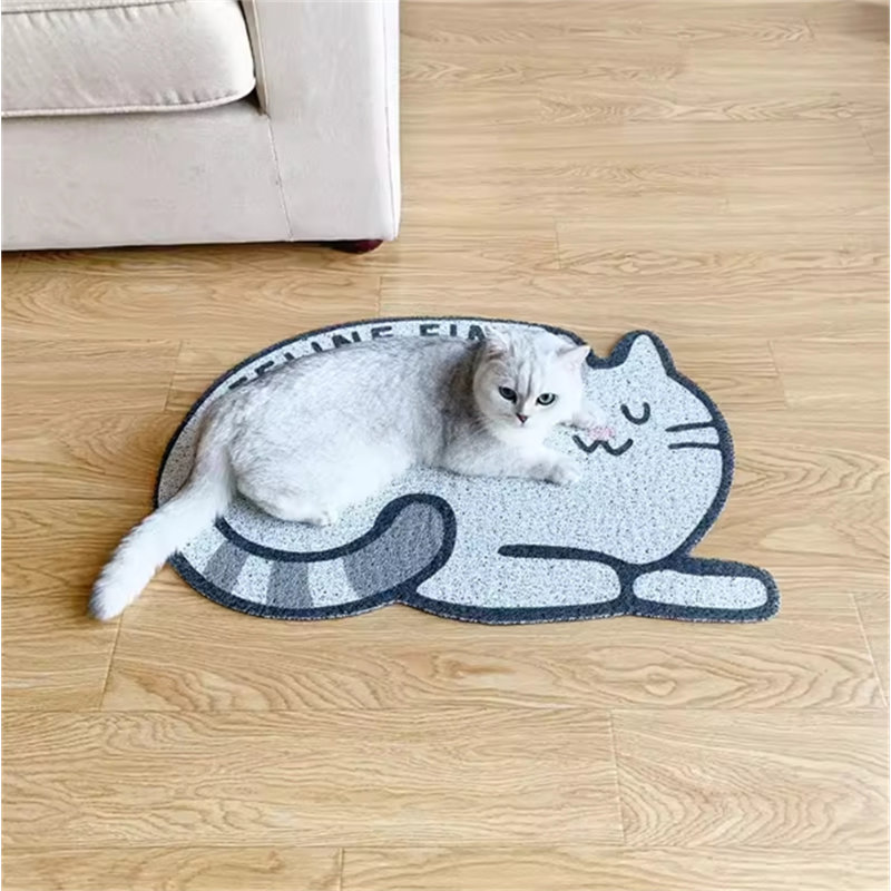Tapis filtrant pour litière pour chat