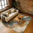 Premium Machine Washable Farolt AMF1907 Abstract Rug-2000895879