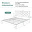 Lit plateforme capitonné à profil bas-821199291-928174351