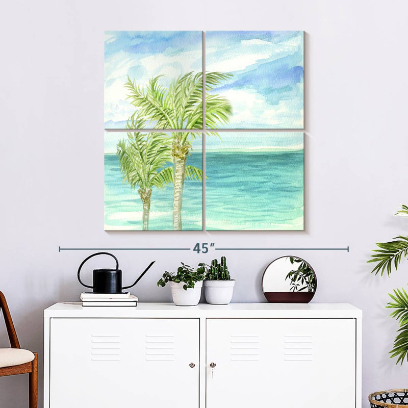 Gillard rafraîchissant bord de mer I, H 38 po x l 38 po