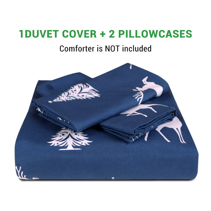 Housse de couette simple Gogreen Luxury, Housse de couette simple + 1 taie d'oreiller stand