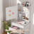 Makeup Vanity Table with Stool
