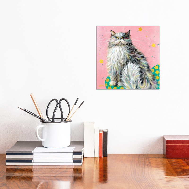 « Beulah Preciosa » par Kim Haskins-reproduction d’art, H 12 po x l 12 po x P 1,5 po, Toile tendue, Pas de tapis