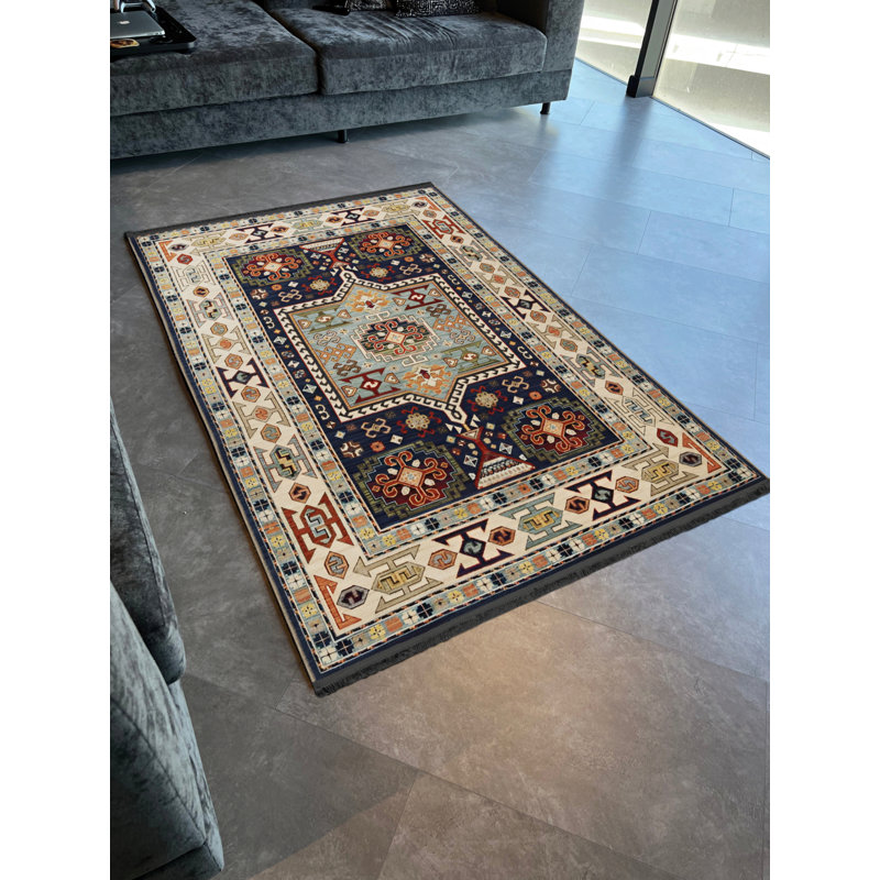 Tapis intérieur / extérieur Sadete, Rectangle 5 pi 2 po x 7 pi 7 po