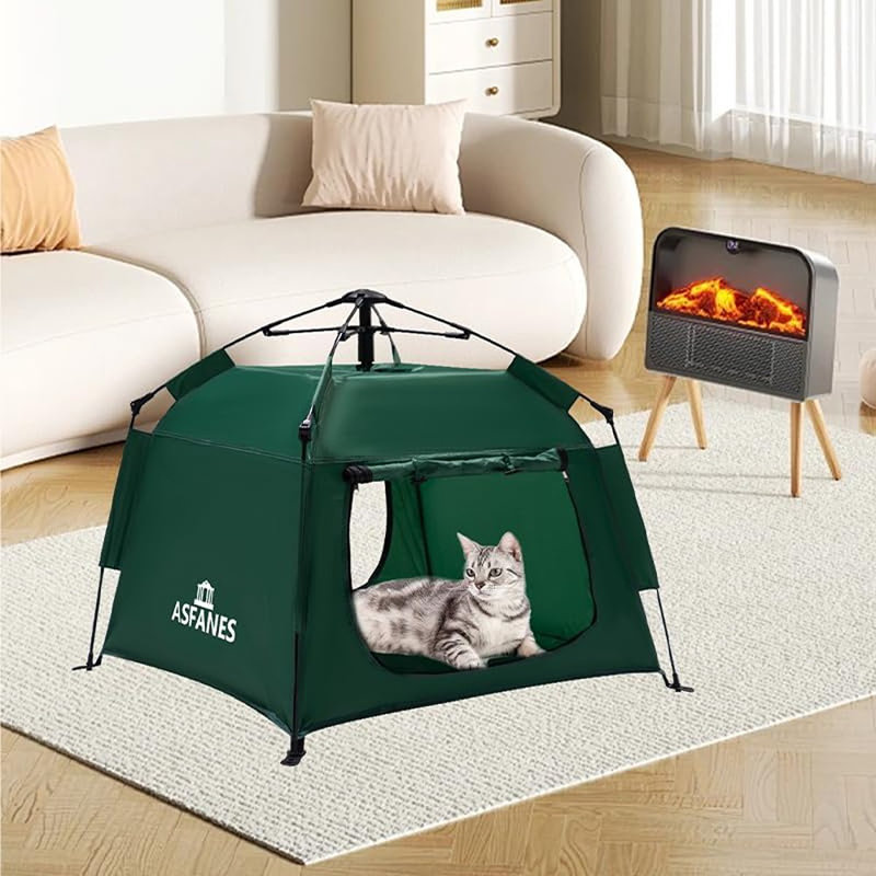 Tente de camping extérieure imperméable et automatique pour animaux de compagnie