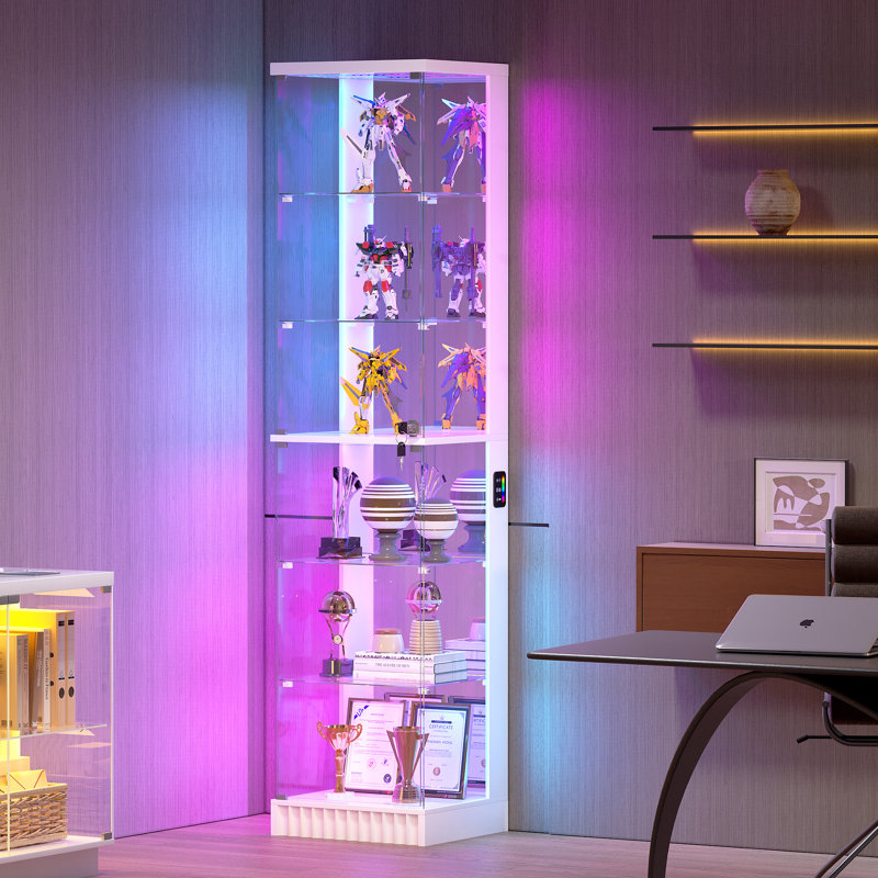 Display Cabinet, White