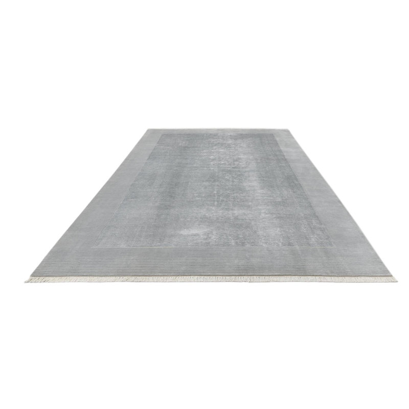 Tapis bleu clair 8 x 11