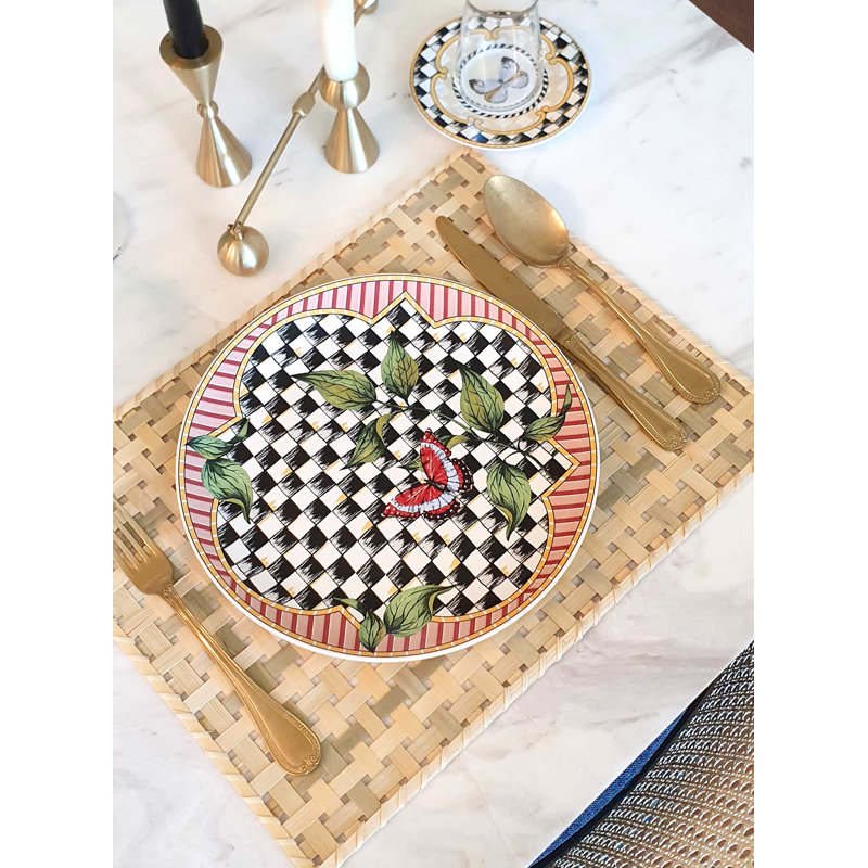 Thibeault 26Cm Stoneware Commercial Dishwasher Safe Dinner Plate, Set of 6