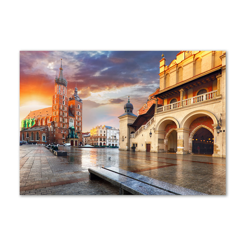 Cracow, Poland - Wrapped Canvas Print