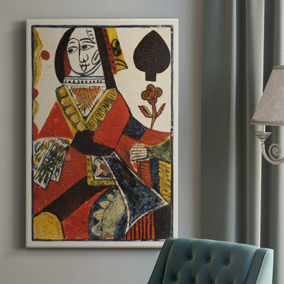 Vintage Cards VI - Wrapped Canvas Painting