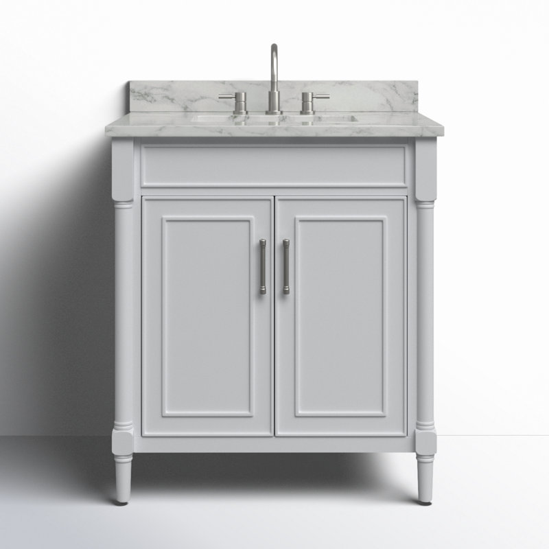 Bristol 31'' W Single Vanity, Light Gray