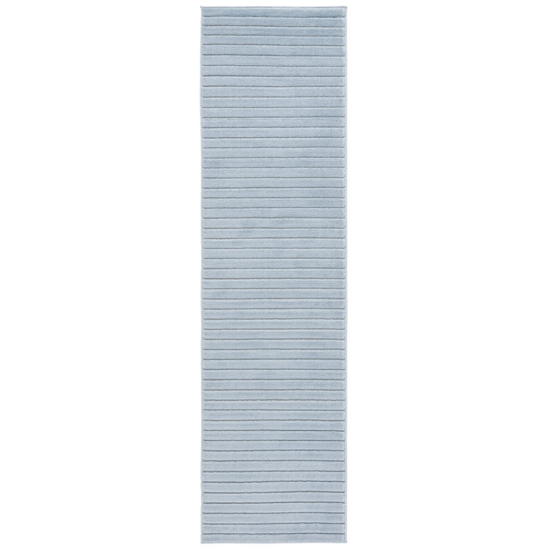Tapis bleu Selena 682, Tapis de couloir 2 pi 2 po x 8 pi