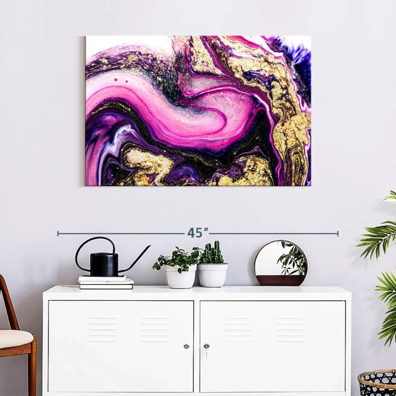 Avery Abstract Fluid, 24" H x 36" W