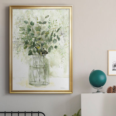 «Delicate Greenery II», reproduction encadrée sur papier