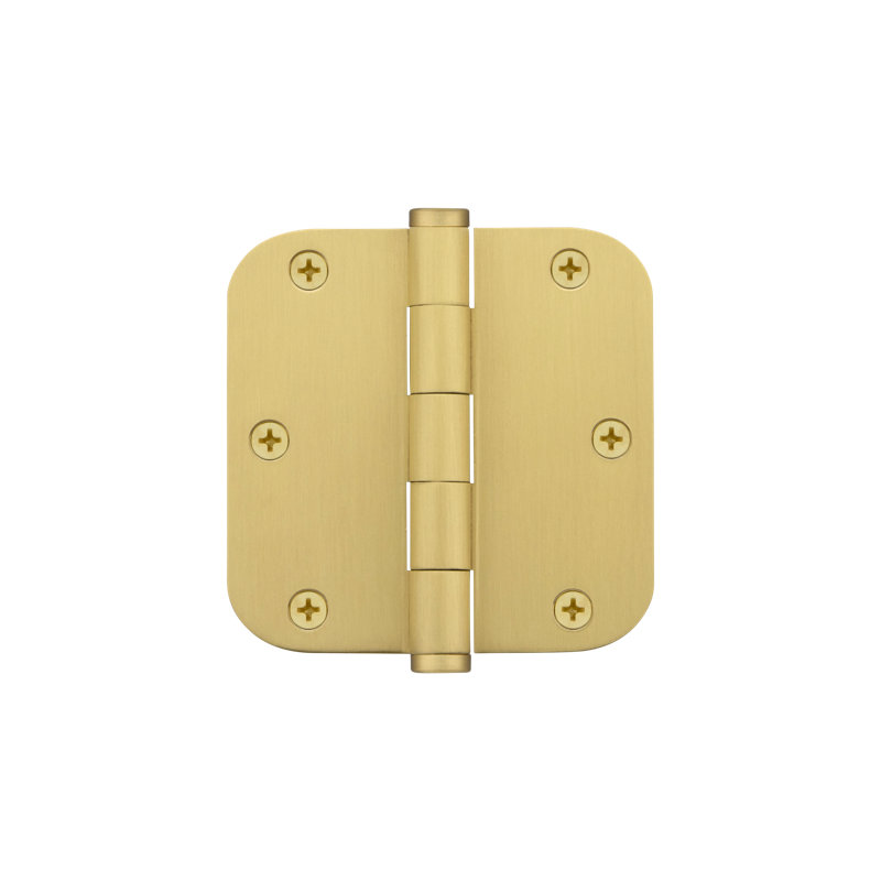 3.5'' x 3.5'' Brass Butt Bearing Hinge