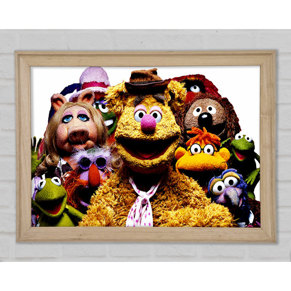 Bright Star The Muppets Crew Retro 1970S - Print | Wayfair.co.uk