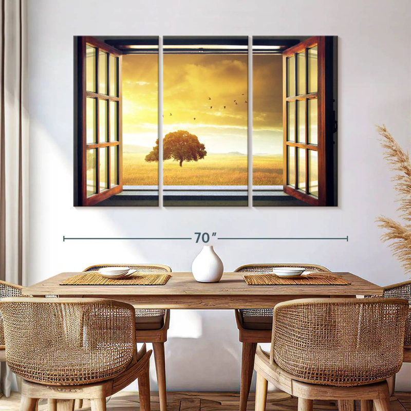 Harnek Sunny Spring Window, 42" H x 65" W