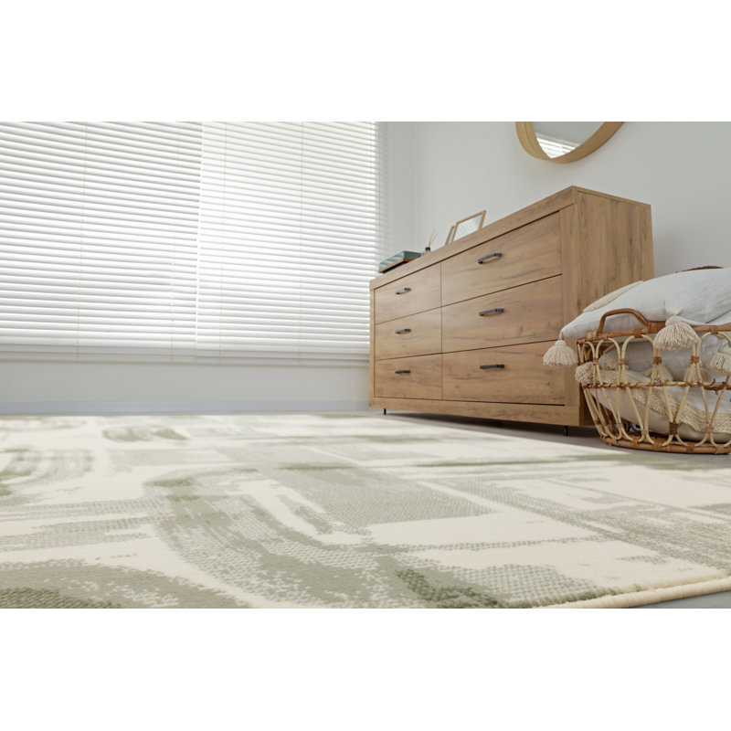 Tapis vert Manzelli, Rectangle 5 pi 3 po x 7 pi 5 po
